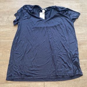 H&M Women’s T-Shirt Blue Brand New With Tags MSRP $13
